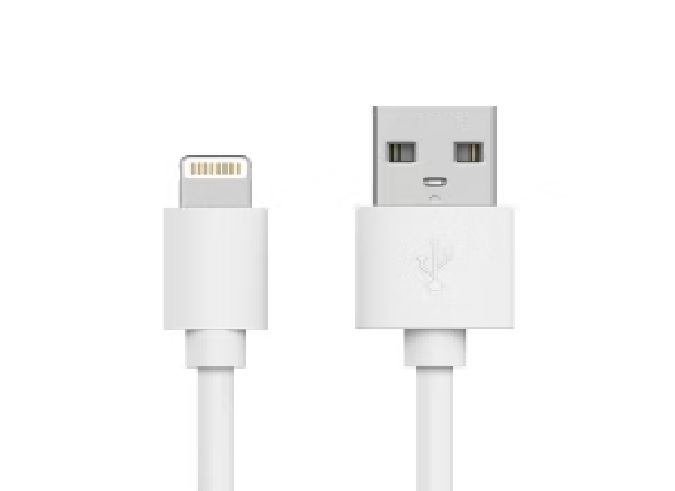 Lightning to USB cable white
